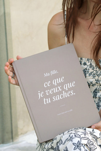 NOUVEAU Carnet de transmission d'une mère à sa fille